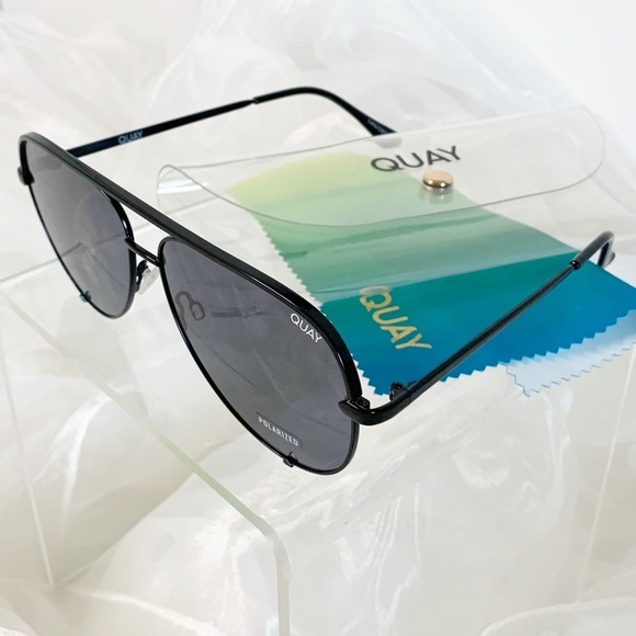 Quay Women’s Australia High Key Large Aviator Unisex - Picture 5 of 7